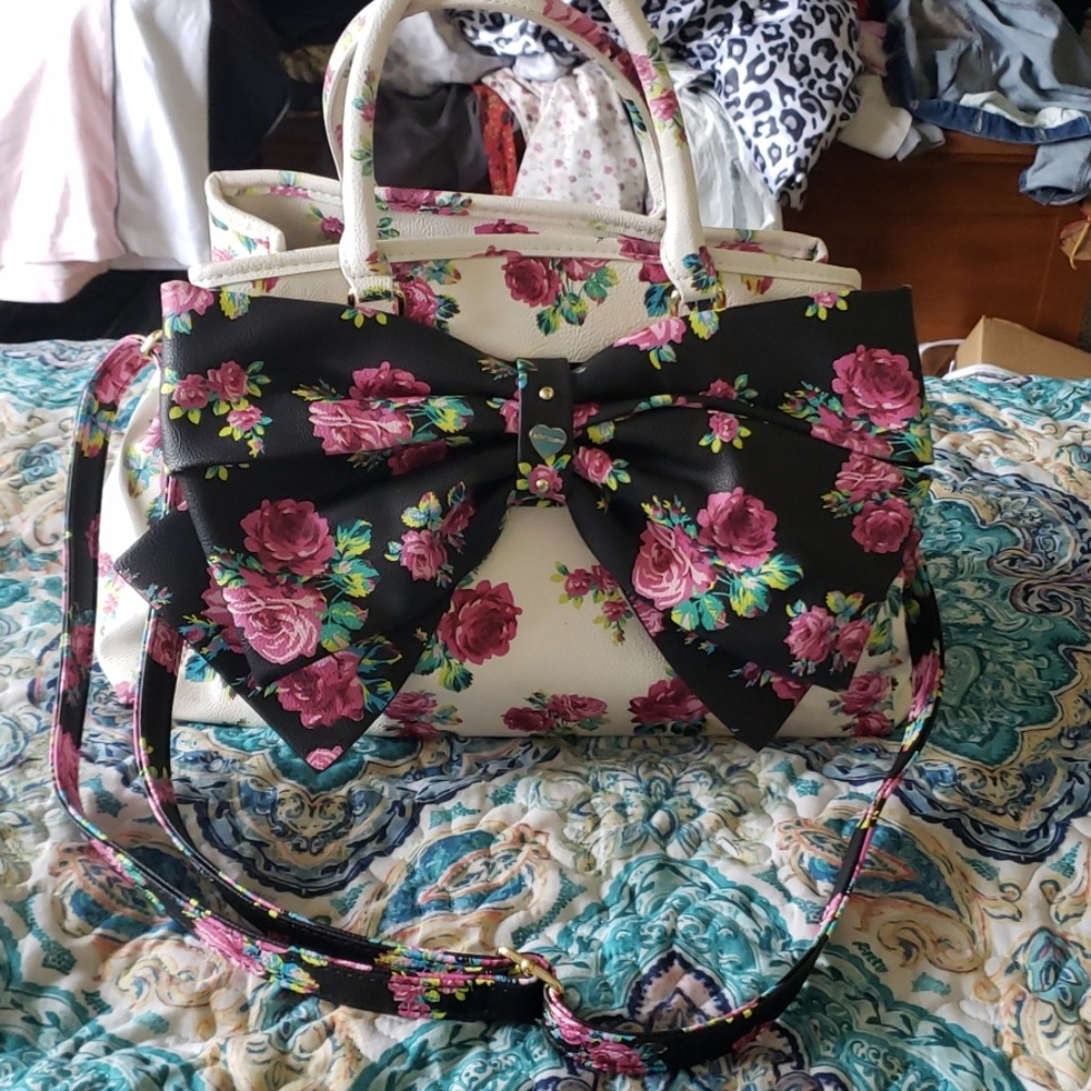 Floral Betsy Johnson Bag